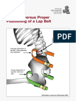 Lap-Belt Spinal Fracture