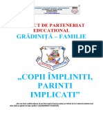 Parteneriat Familie Gradinita