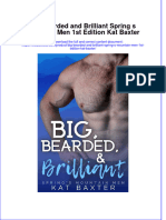 Download textbook Big Bearded And Brilliant Spring S Mountain Men 1St Edition Kat Baxter ebook all chapter pdf 