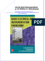 Download pdf Basic Electrical And Instrumentation Engineering 1St Edition S Salivahanan ebook full chapter 