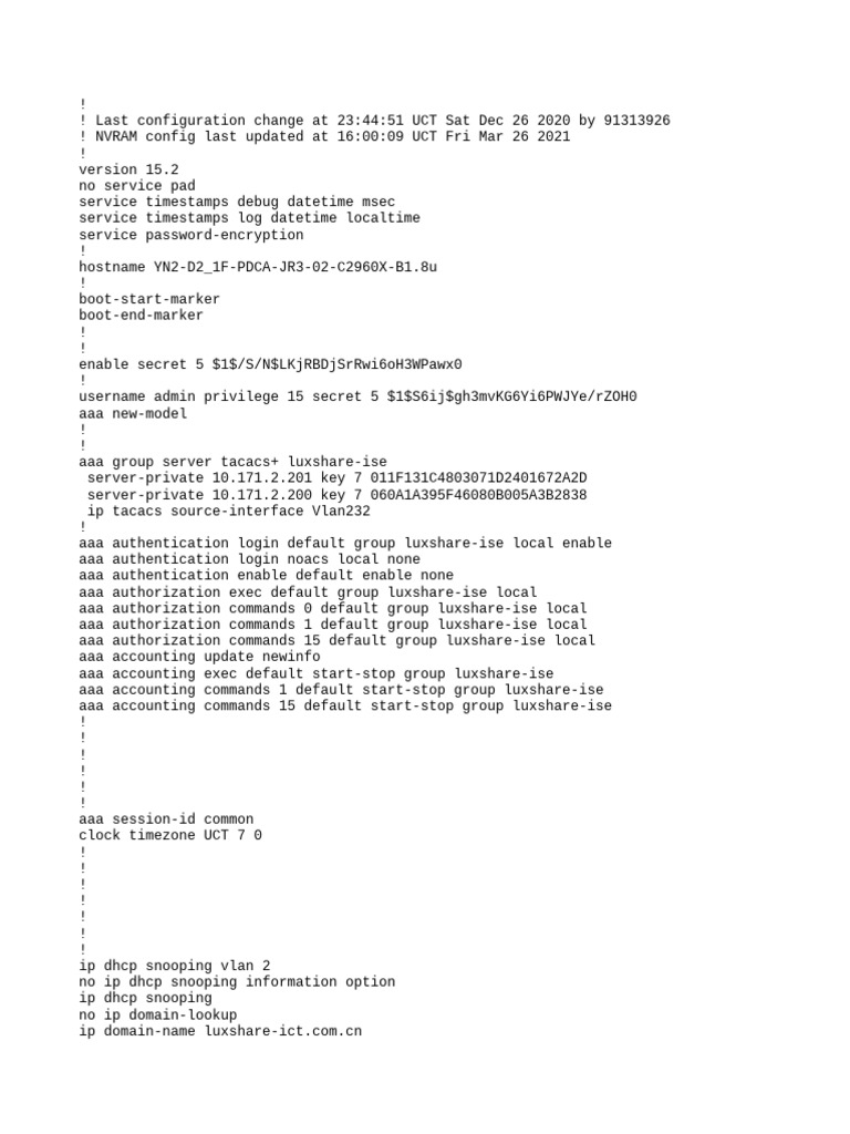 Spanning Tree Config for Huawei S5735 | PDF | Network Protocols ...
