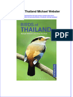 Textbook Birds of Thailand Michael Webster Ebook All Chapter PDF