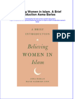 Download textbook Believing Women In Islam A Brief Introduction Asma Barlas ebook all chapter pdf 
