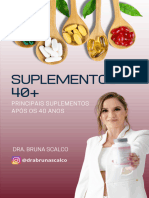 Suplementos 40+ Dra. Bruna Scalco