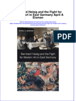 Textbook Bernhard Heisig and The Fight For Modern Art in East Germany April A Eisman Ebook All Chapter PDF