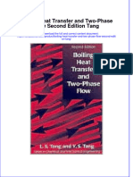 Textbook Boiling Heat Transfer and Two Phase Flow Second Edition Tang Ebook All Chapter PDF