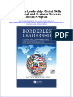 Textbook Borderless Leadership Global Skills For Personal and Business Success Zlatica Kraljevic Ebook All Chapter PDF