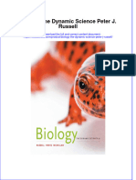 Download textbook Biology The Dynamic Science Peter J Russell ebook all chapter pdf 