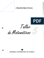 Taller de matematicas 5