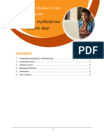 Using The Mymodules Mobile App 3.0 Updated
