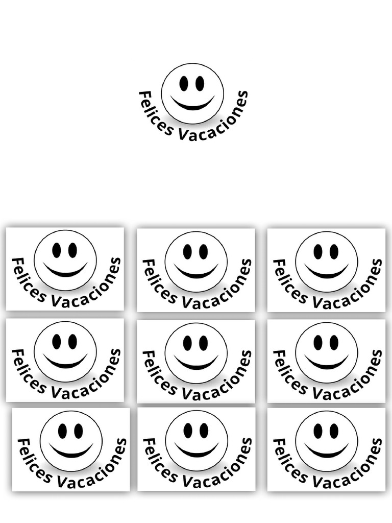 Plantilla Felices Vacaciones Final Pdf
