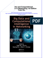 Download textbook Big Data And Computational Intelligence In Networking 1St Edition Yulei Wu ebook all chapter pdf 