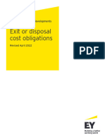 Exit or Disposal Cost Obligations