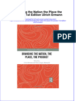 Download textbook Branding The Nation The Place The Product 1St Edition Ulrich Ermann ebook all chapter pdf 