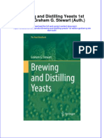 Download textbook Brewing And Distilling Yeasts 1St Edition Graham G Stewart Auth ebook all chapter pdf 