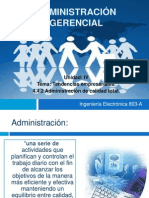 Administración Gerencial