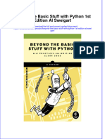 Download pdf Beyond The Basic Stuff With Python 1St Edition Al Sweigart ebook full chapter 