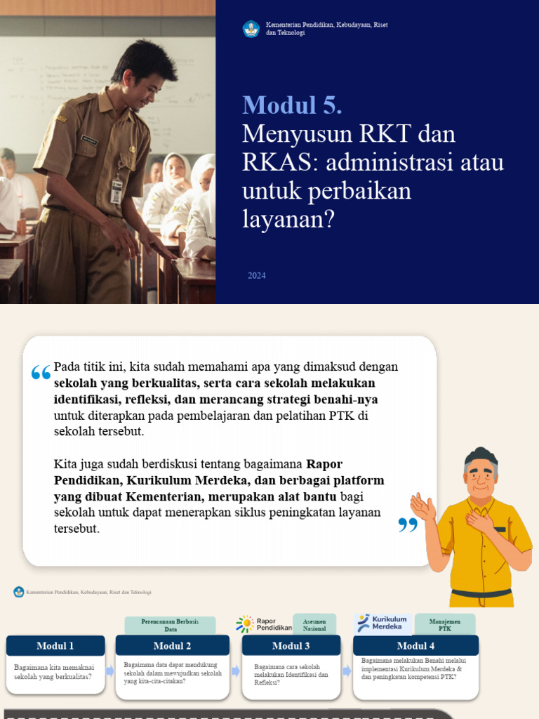 Rujukan Penyusunan RKT dan RKAS Sekolah | PDF | Bisnis