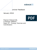 2016 Jan Unit5 Biology Examiner Reports