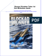 Full Chapter Blockade Runner Privateer Tales 1St Edition Mcfarlane Jamie PDF
