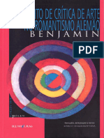 WALTER BENJAMIN - O Conceito de Crítica de Arte No Romantismo Alemão
