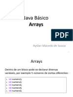 3 - Java - Arrays