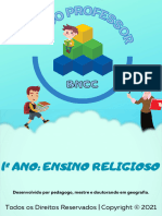 Atividades 1º Ano Ensino Religioso