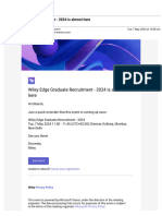 Gmail - Wiley Edge Graduate Recruitment - 2024 Is Almost Here