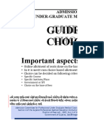 Guidelines For Choicefilling Acpugmec 201819