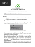 L3 - Coeficiente de Atrito Estatico e Dinamico