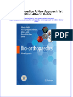 Textbook Bio Orthopaedics A New Approach 1St Edition Alberto Gobbi Ebook All Chapter PDF
