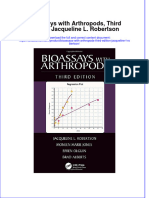 Download textbook Bioassays With Arthropods Third Edition Jacqueline L Robertson ebook all chapter pdf 