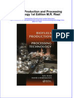 Download textbook Biofuels Production And Processing Technology 1St Edition M R Riazi ebook all chapter pdf 