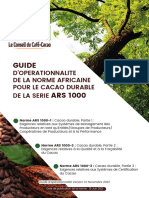 Rapport Cacao Ars1000 26 Janvier