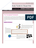 Interactive Study Guide to Visual Arts- The Conceptual Framework