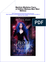 Download textbook Blood Martinis Mistletoe Faery Bargains 1St Edition Melissa Marr Marr Melissa ebook all chapter pdf 