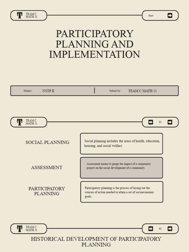 Participatory Planning in Social Development | PDF | Software ...