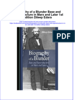 Download textbook Biography Of A Blunder Base And Superstructure In Marx And Later 1St Edition Dileep Edara ebook all chapter pdf 