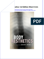Textbook Body Aesthetics 1St Edition Sherri Irvin Ebook All Chapter PDF