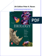 PDF Biology 12Th Edition Peter H Raven Ebook Full Chapter