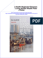 Textbook Blue Marble Health Neglected Diseases of The Poor Living Amidst Wealth Peter J Hotez Ebook All Chapter PDF