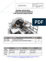 2019-12-23 Procedimiento Cambio Revestimiento Con Sistema Robotico Rev. 1