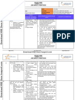 Job safety analysis