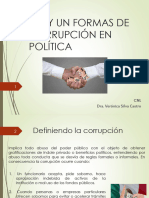 230504 Presentacion Mil y Un Formas de Corrupcion en La Politica