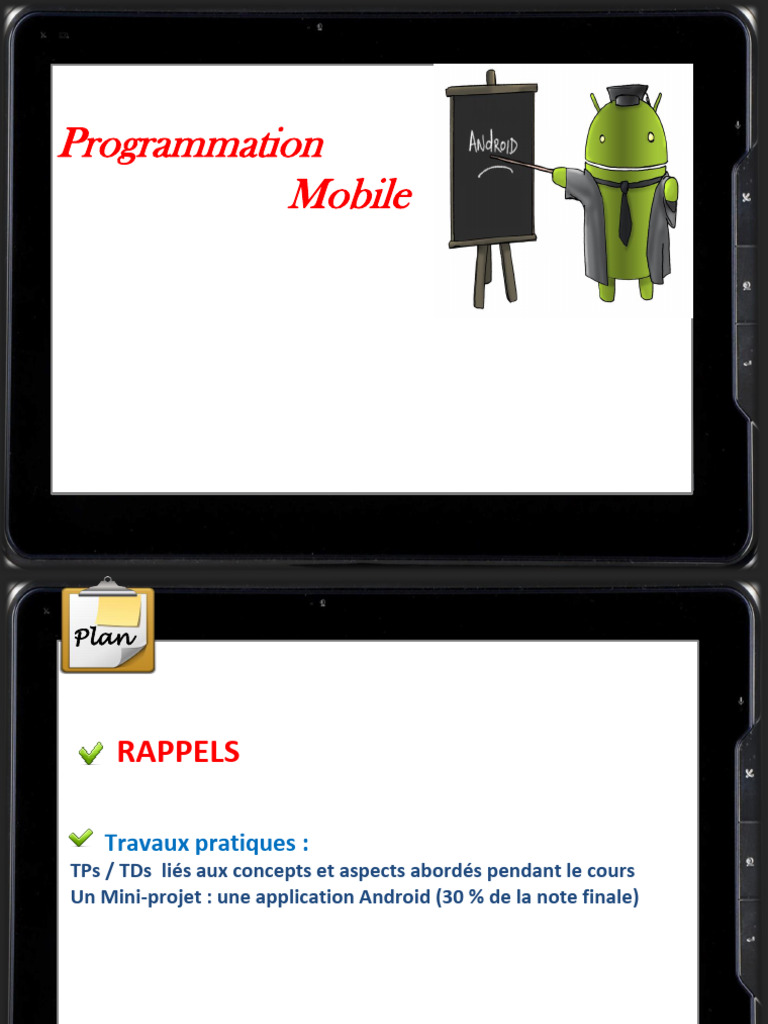 Cours 2 DEV Mob | PDF | Android (Système d'exploitation) | Application