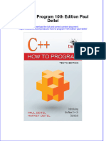 Download textbook C How To Program 10Th Edition Paul Deitel ebook all chapter pdf 
