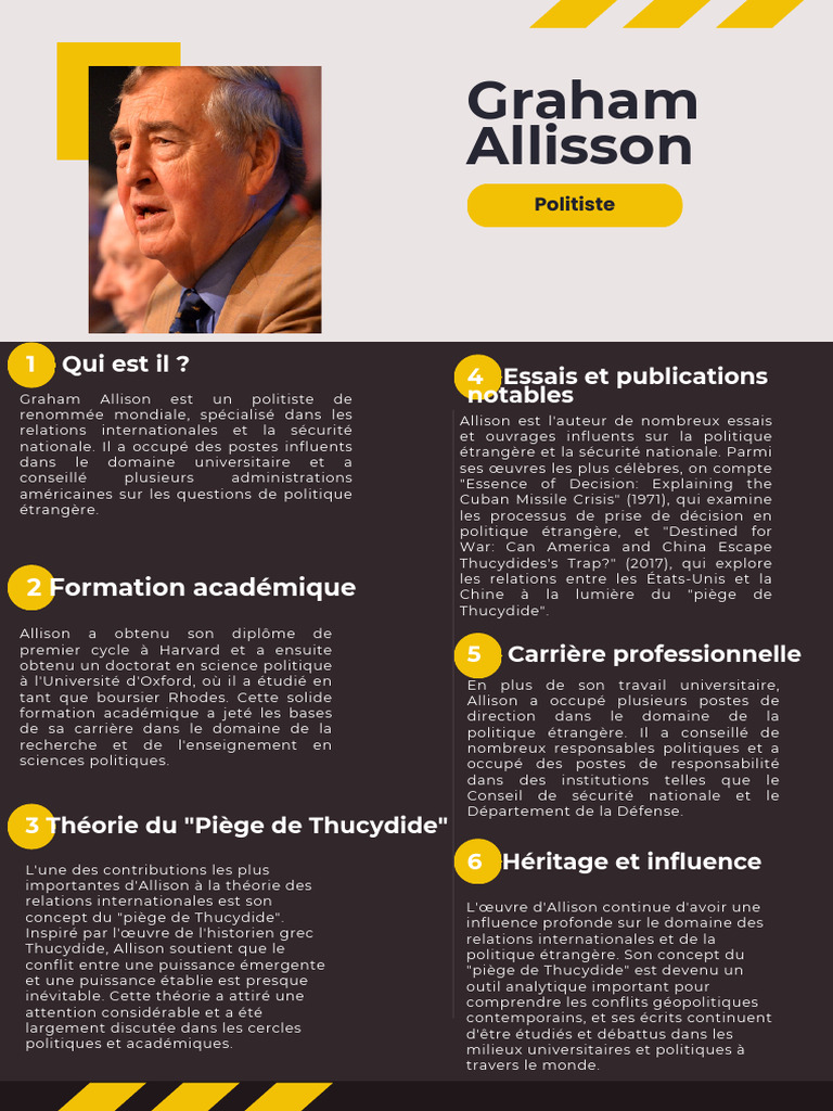 Graham Allison et le piège de Thucydide | PDF | Relations ...