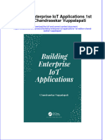 PDF Building Enterprise Iot Applications 1St Edition Chandrasekar Vuppalapati Ebook Full Chapter