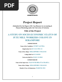Project Report On Fertilizer Business