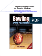 Download textbook Bowling Steps To Success Second Edition Douglas Wiedman ebook all chapter pdf 